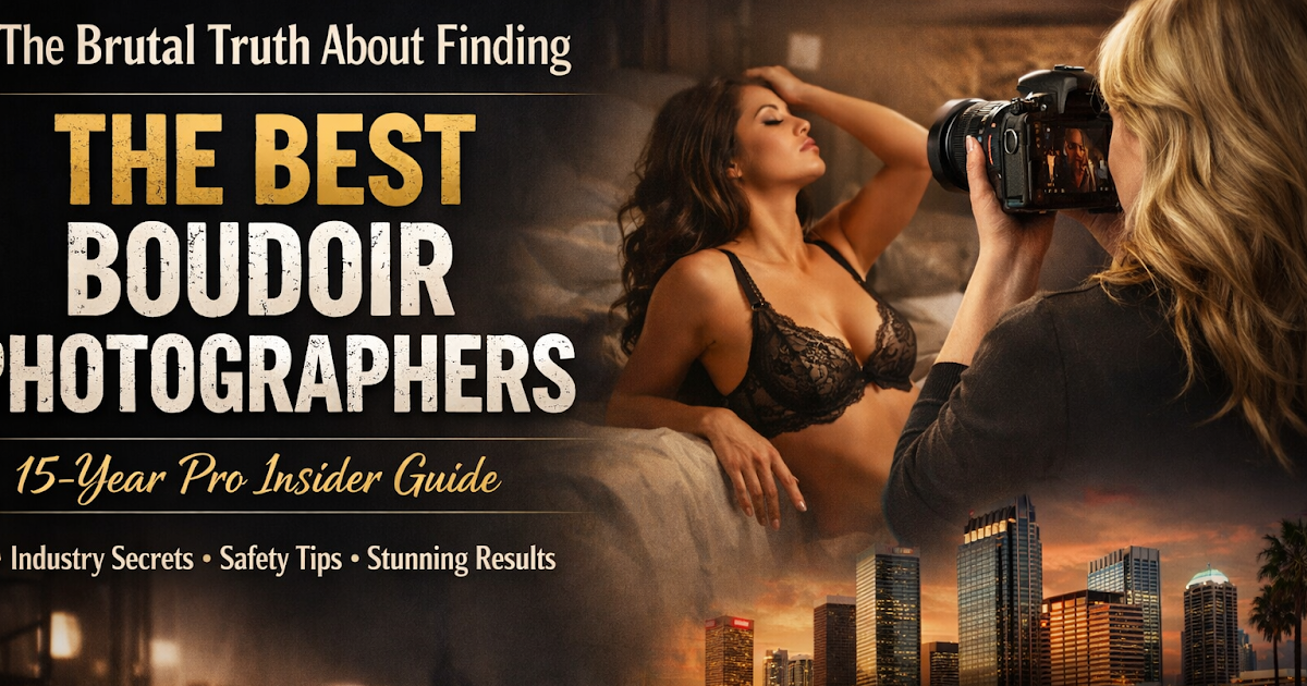 What a Sarasota Boudoir Photographer Actually Wants You To Know