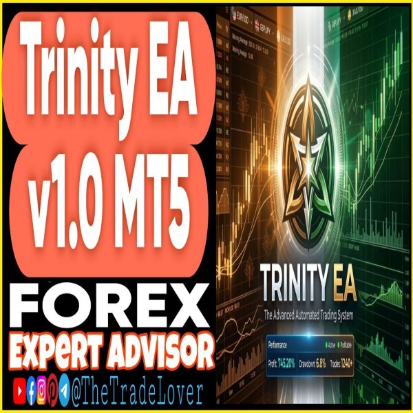 Trinity EA v1.0 MT5 (Works on Build 5836) | Forex Robot | MT5 Expert Advisor - The Trade Lovers
