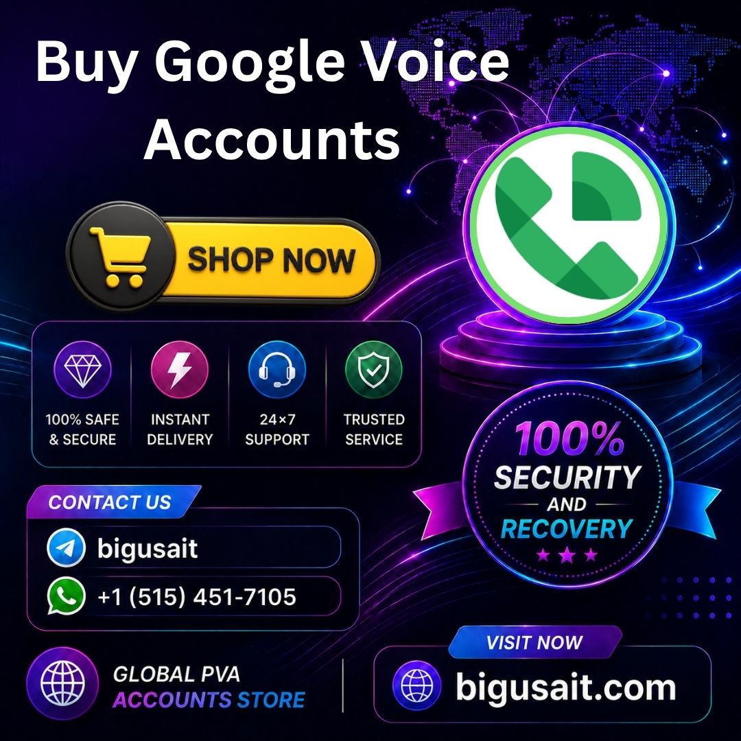 Buy Google Voice Accounts - Big USA IT