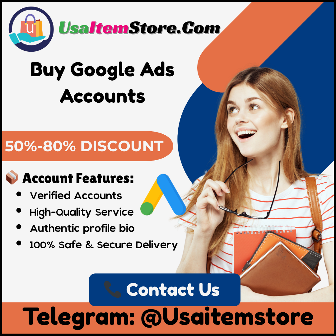 Buy Google Ads Accounts - 100% Active & US, UK Verified