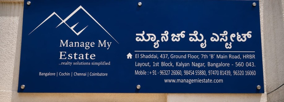 Manage My Estate Cover Image