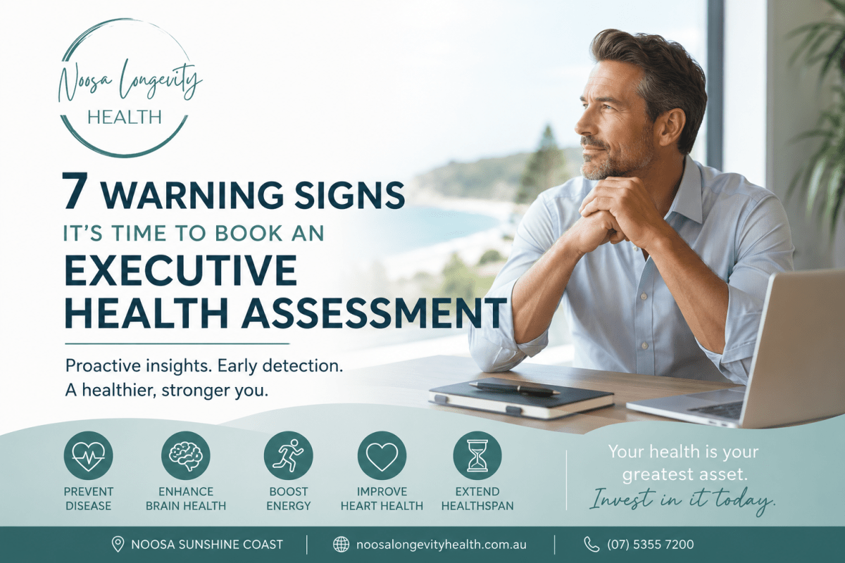 7 Warning Signs It's Time to Book an Executive Health Assessment