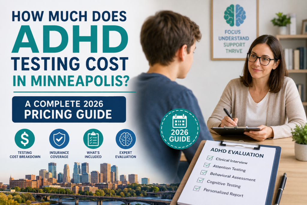 ADHD Testing Cost in Minneapolis: 2026 Guide