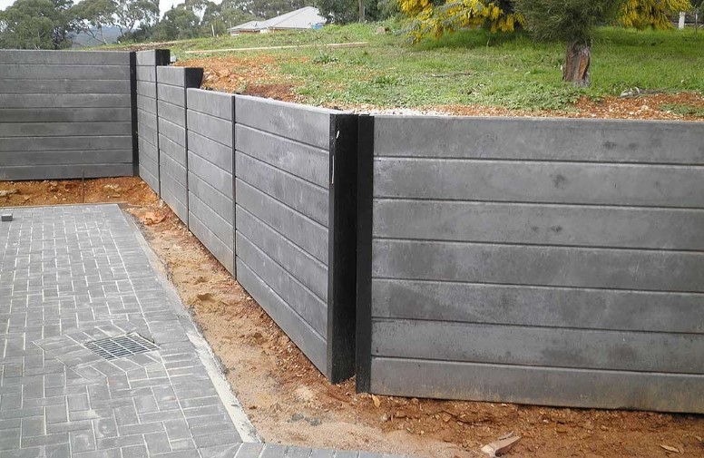 Concrete Sleeper Retaining Walls – Cement Sleepers Brisbane