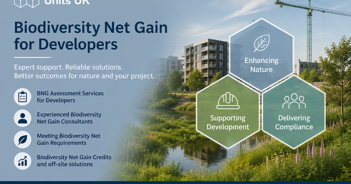 A Practical Guide to Biodiversity Net Gain for Developers in the UK