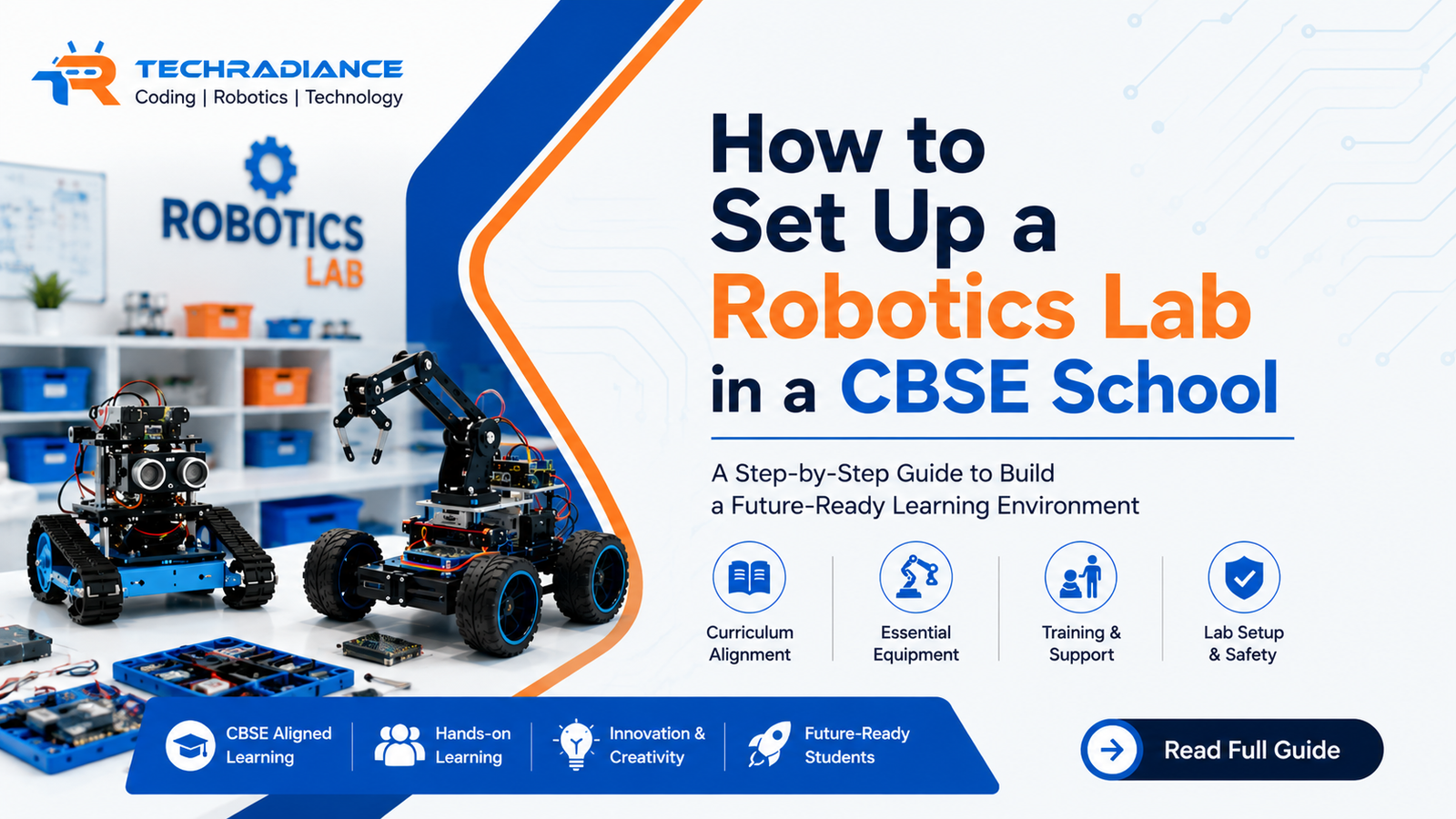 How to Set Up a Robotics Lab in a CBSE School