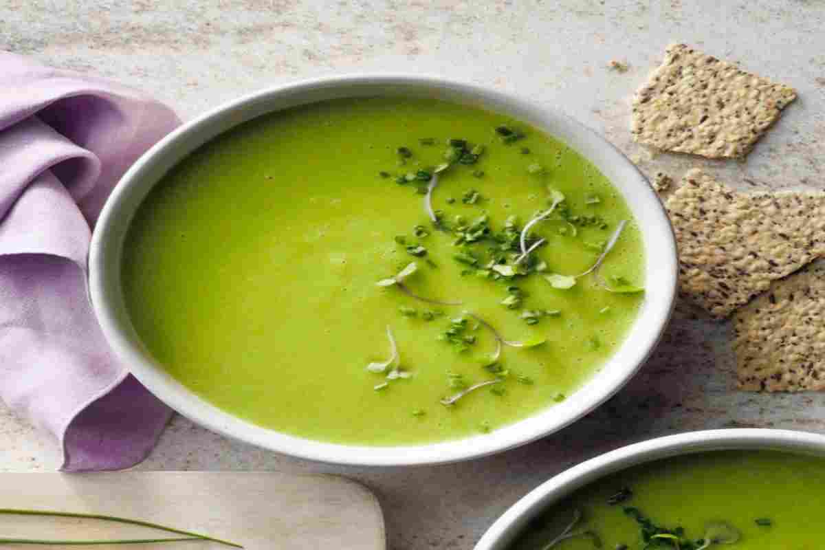 Creamy Parsnip Pea Soup | One Pot Freezer Friendly Recipe