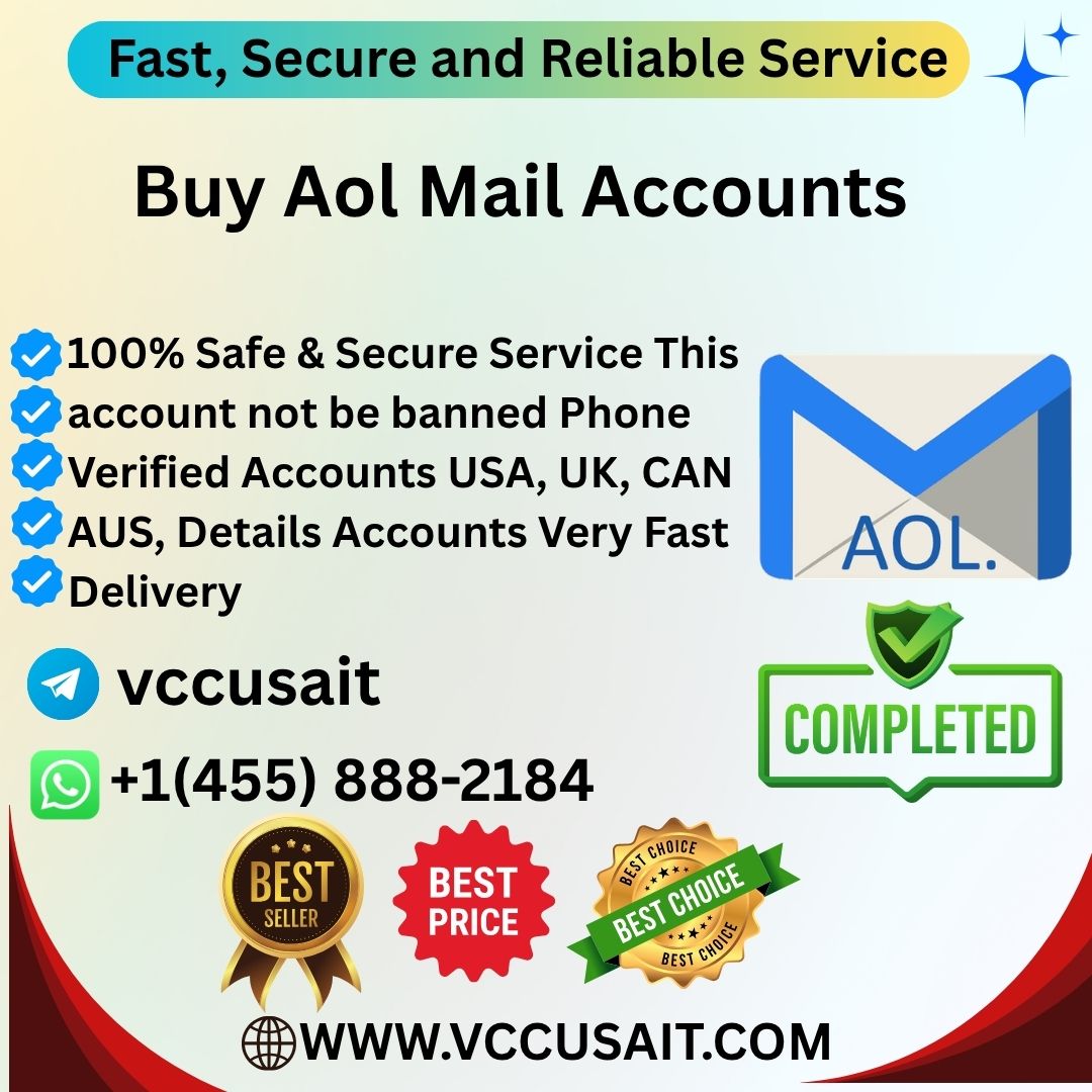 Buy AOL Mail Accounts - VCC USA IT