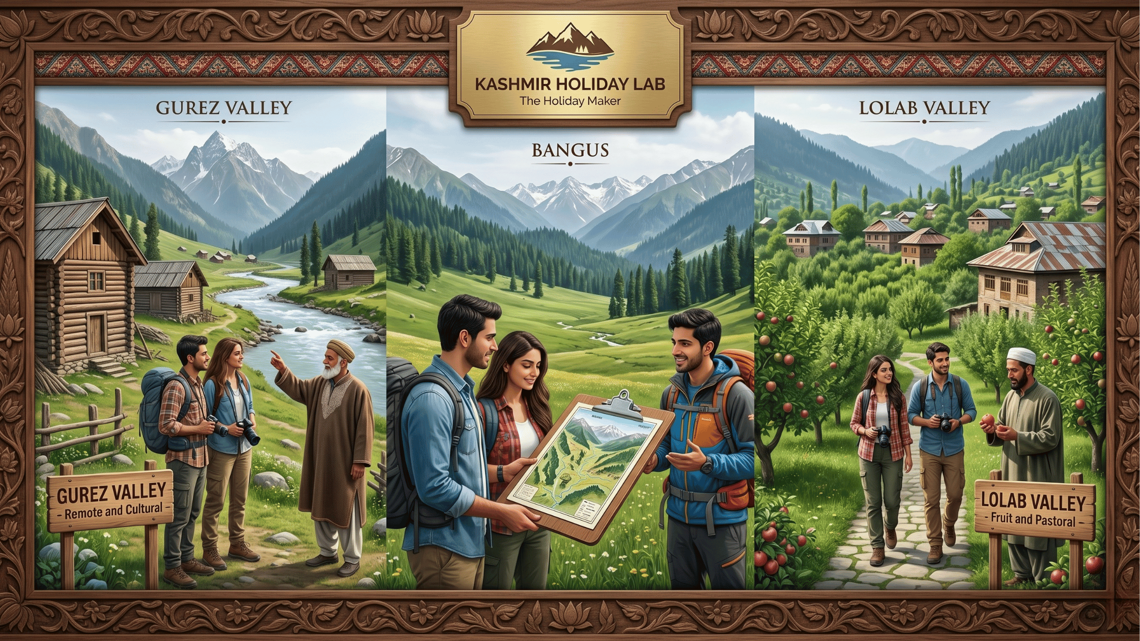 Gurez Valley, Bangus & Lolab: Offbeat Kashmir Itineraries You Can Book with Local Experts
