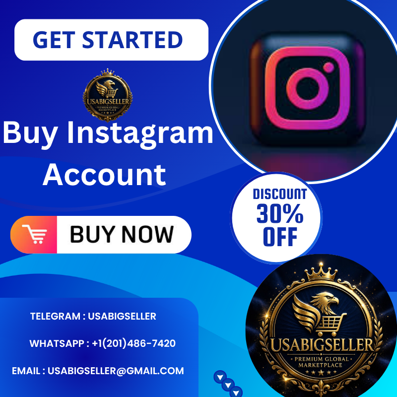 Get Instagram Account - USA Big Seller