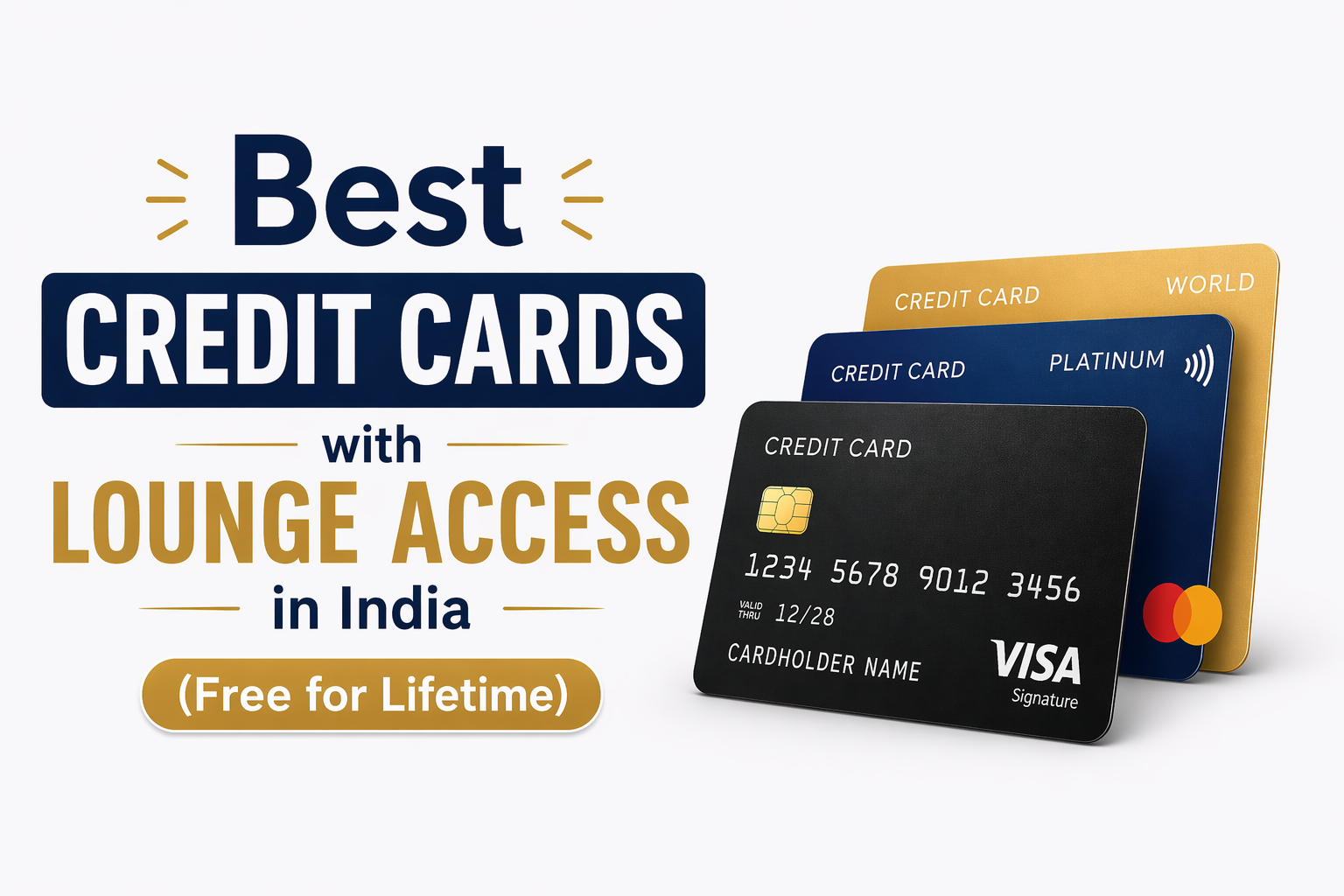 Best Lounge Access Credit Cards in India | Reason For Gift