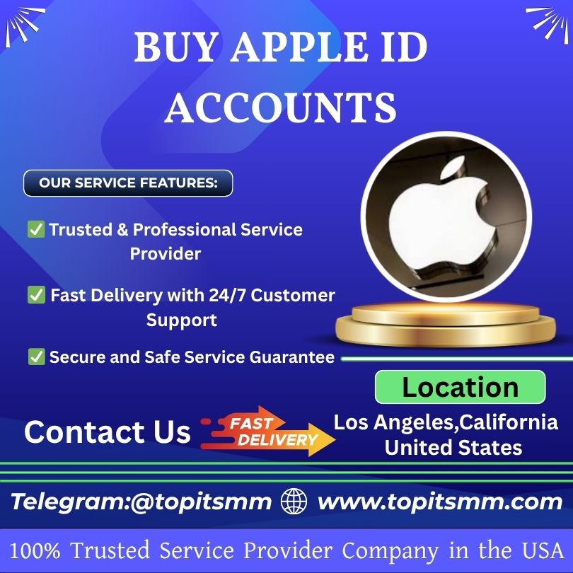 Buy Apple ID Accounts - Safe Login Verified Accounts