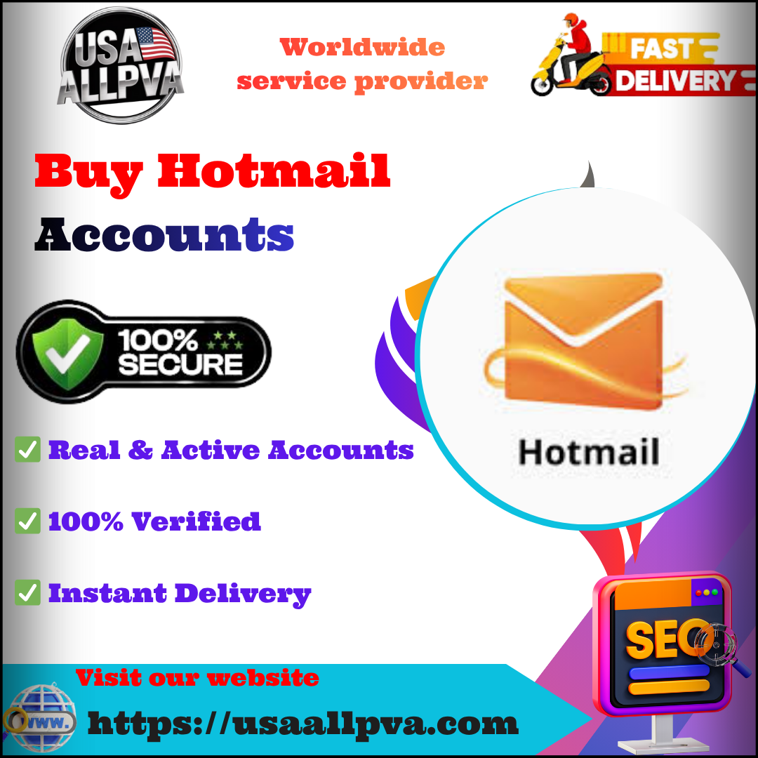 Buy Hotmail Accounts - 100% Best Quality Social Service Provider