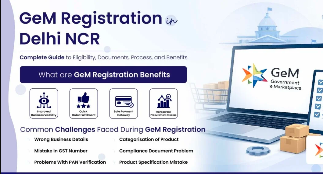 Tendersupports: GeM Registration in Delhi NCR: Complete Guide to Eligibility, Documents, Process, and Benefits