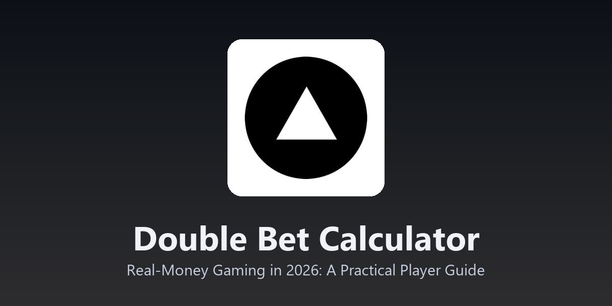 Double Bet Calculator - Real-Money Gaming in 2026: A Practical Player Guide