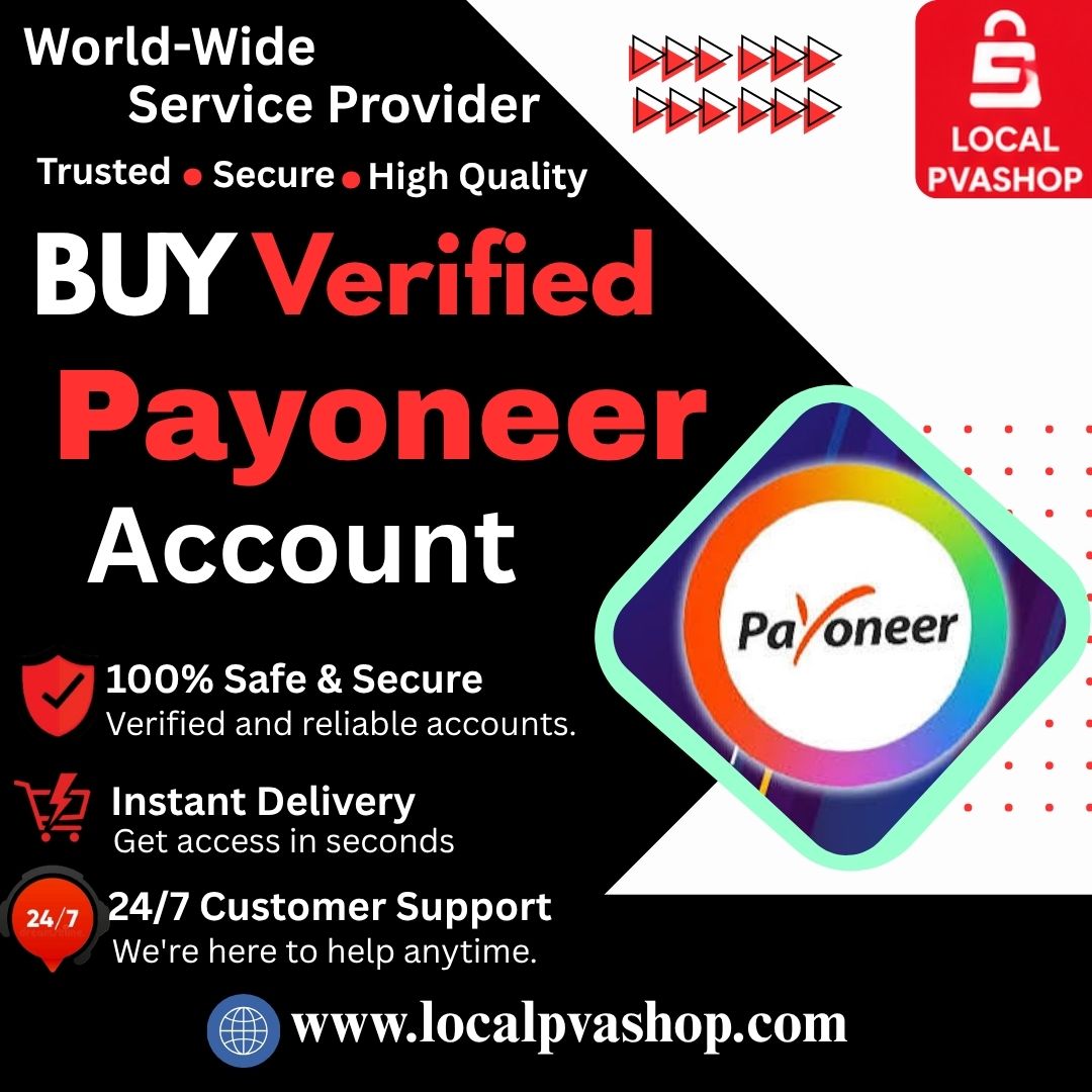Buy Verified Payoneer Account - 100% Secure & Ready