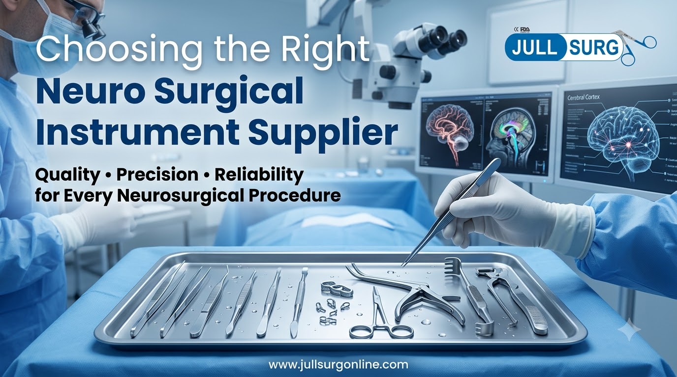 Choosing the Right Neuro Surgical Instrument Supplier | JULLSURG