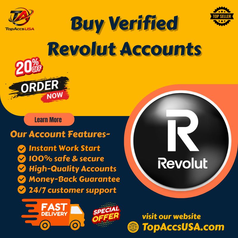 Buy Verified Revolut Accounts | Secure Banking Access Plus.