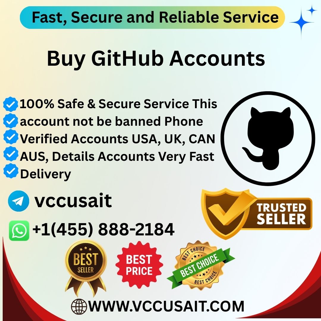 Buy GitHub Accounts - VCC USA IT