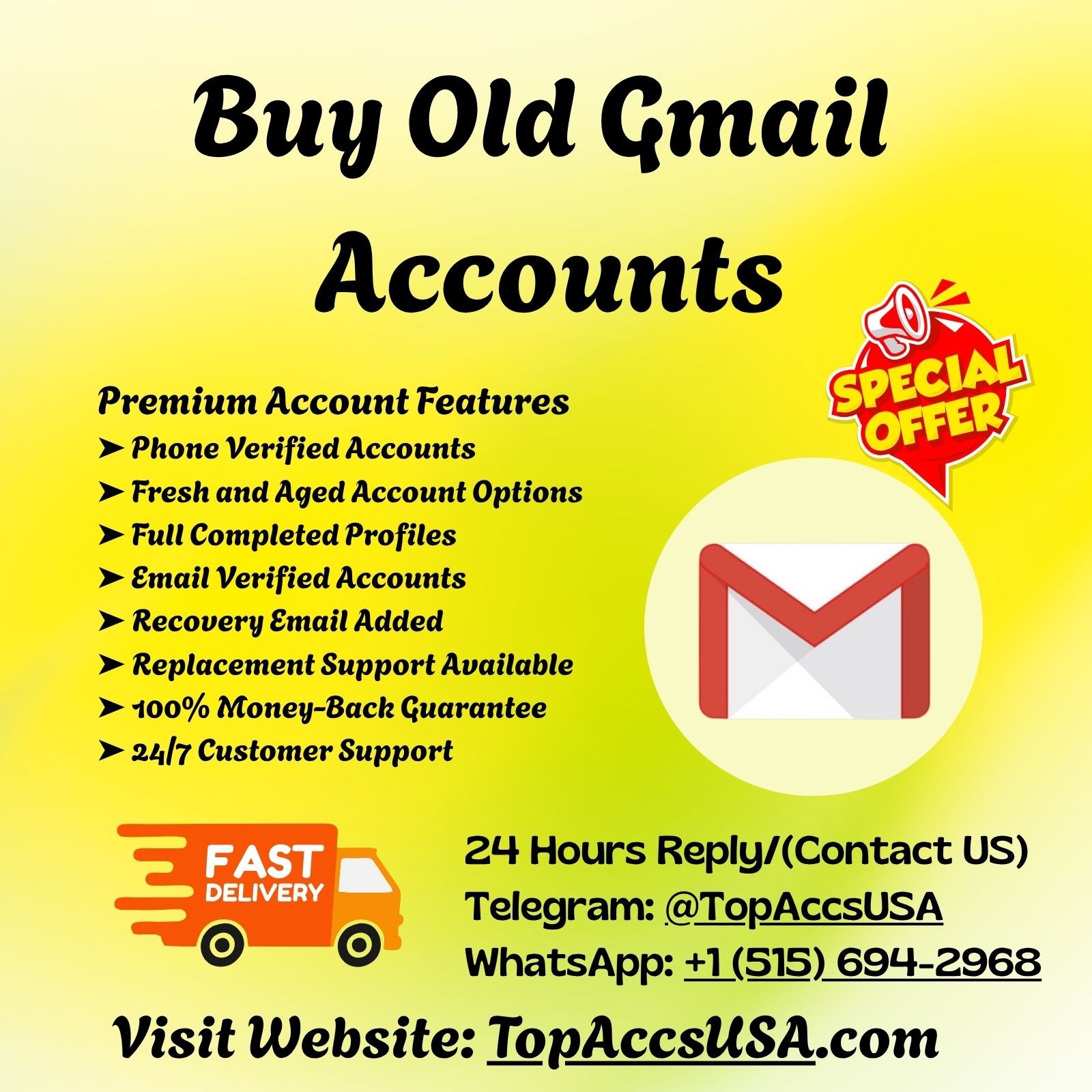 Buy aged gmail accounts Profile Picture