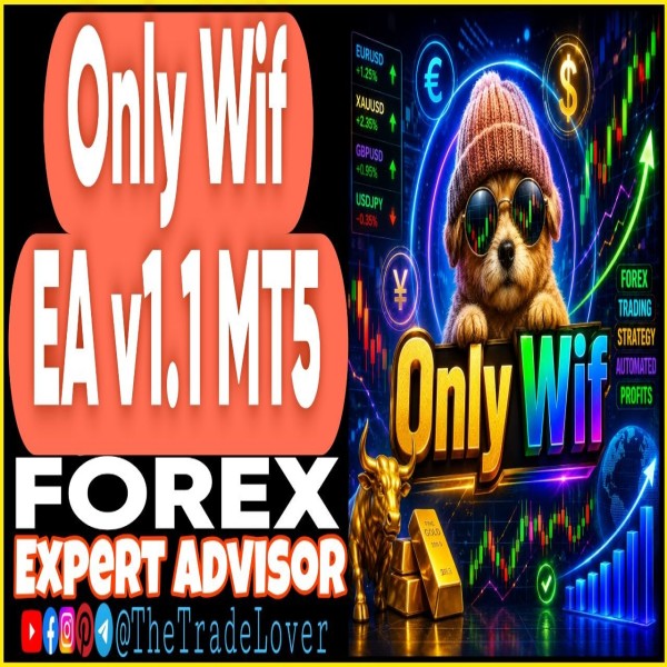 Only Wif EA v1.1 MT5 (Works on Build 6061) | Forex Robot | MT5 Expert Advisor - The Trade Lovers