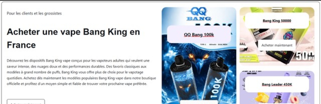 Acheter une vape Bang King en France Cover Image