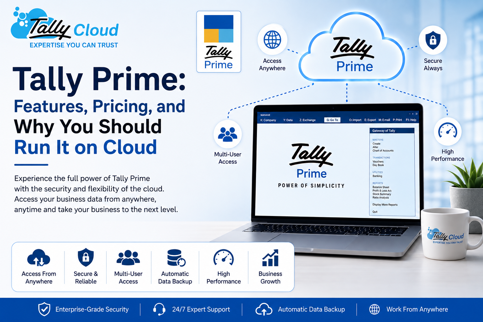 Tally Prime: Features, Pricing, and Why You Should Run It on Cloud