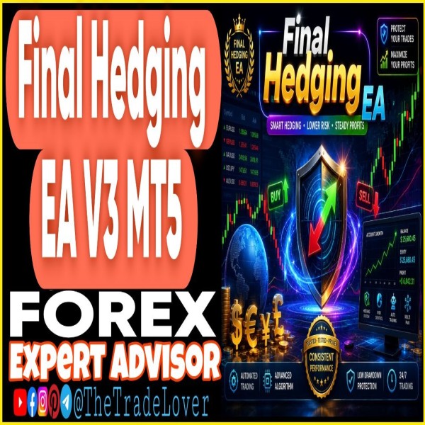 Final Hedging EA v3.0 MT5 (Works on Build 6061) | Forex Robot | MT5 Expert Advisor - The Trade Lovers