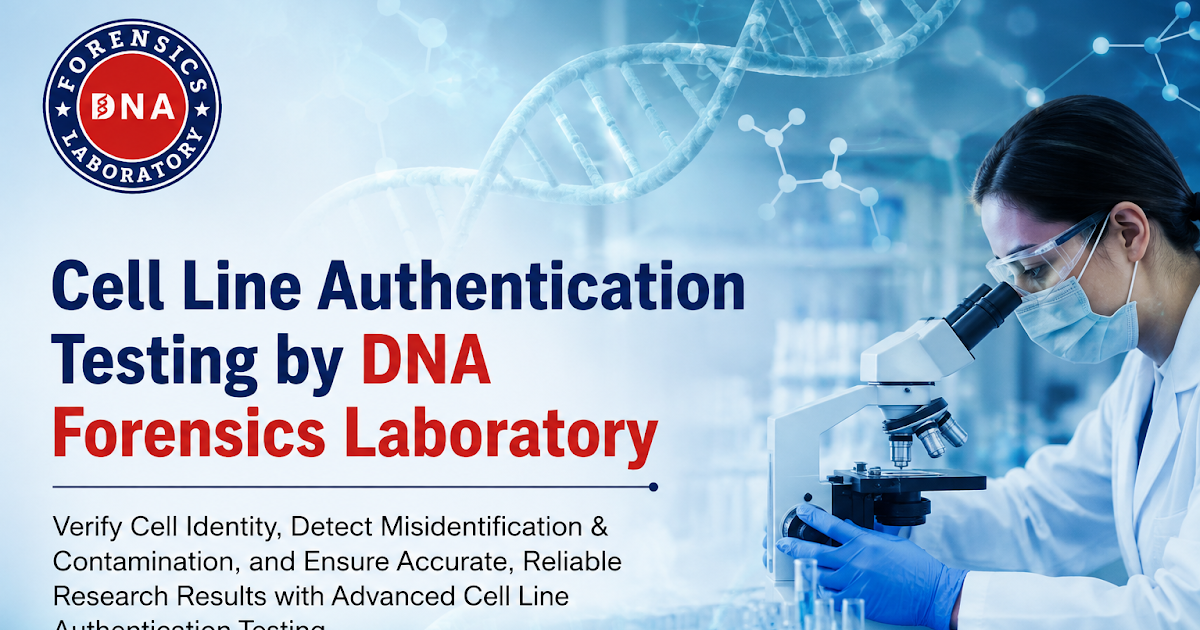 Secure the Authenticity of Your Lab Research by Authenticating the Cell Lines