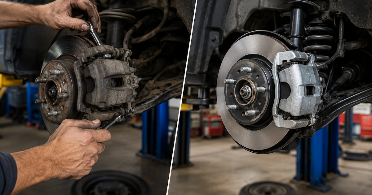 Brake and Suspension Care: When to Repair vs. Replace