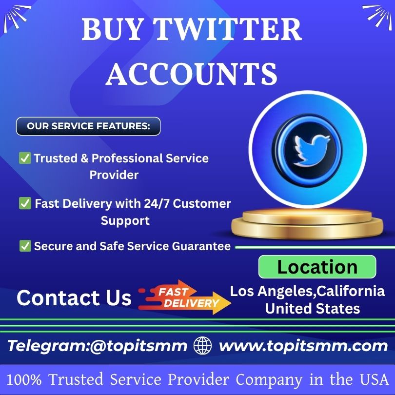 Buy Twitter Accounts - High Quality Verified Accounts