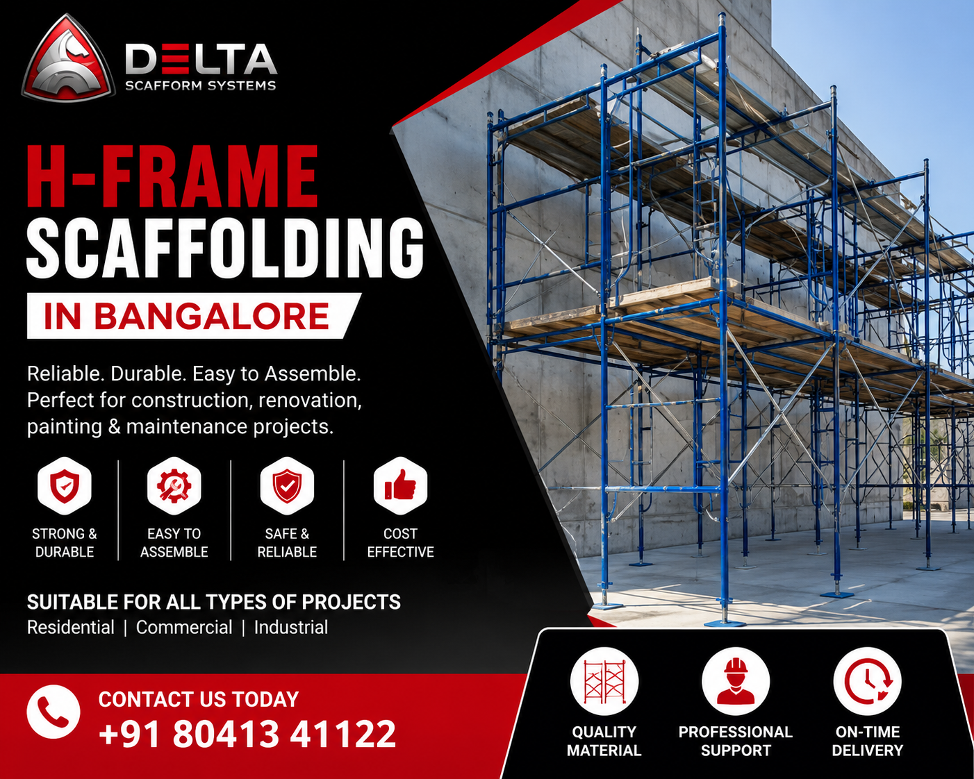 What Makes Deltascafform a Trusted Choice for Scaffolding Solutions in Bangalore? – deltascafform