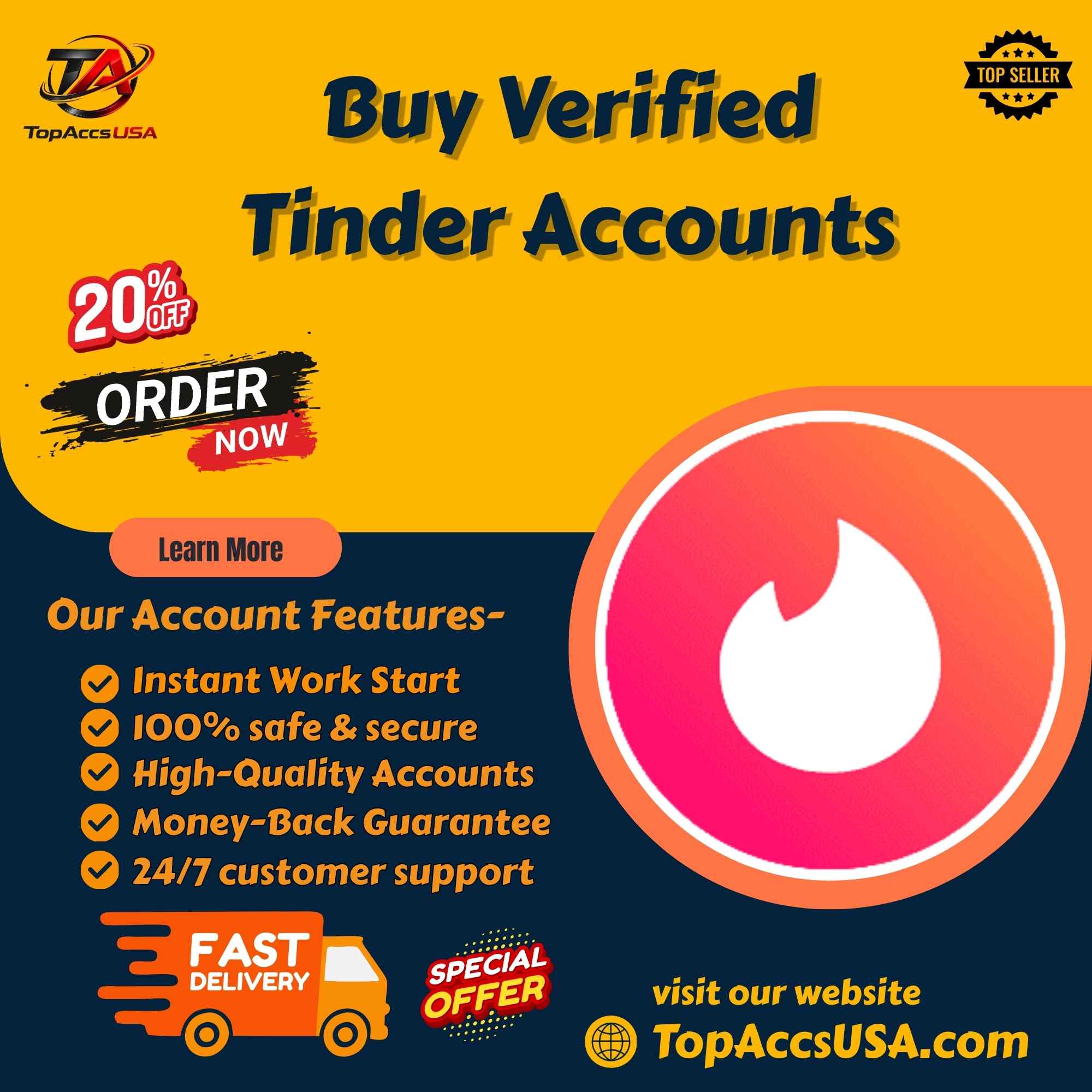 Buy Verified Tinder Accounts | Secure & Cheap Bulk Profiles.