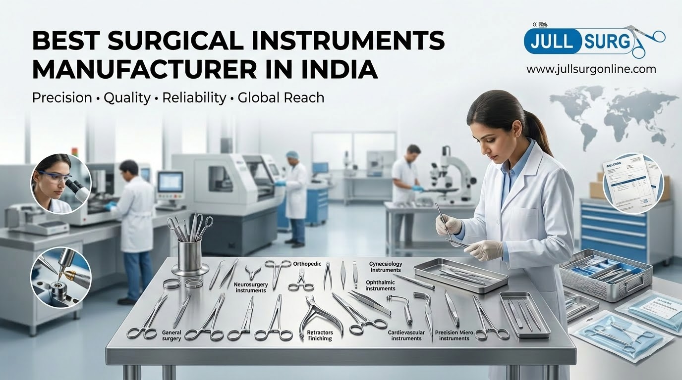 Best Surgical Instruments Manufacturer | JULLSURG