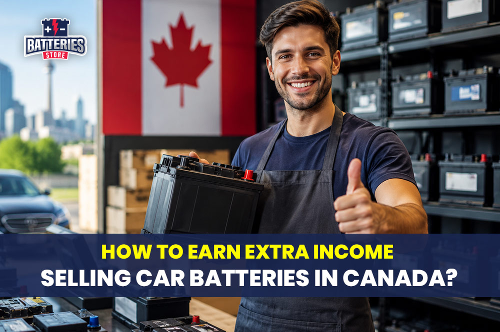 How to Earn Extra Income Selling Car Batteries in Canada