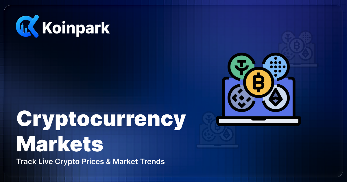 Live Crypto Prices & Trading Pairs | Koinpark