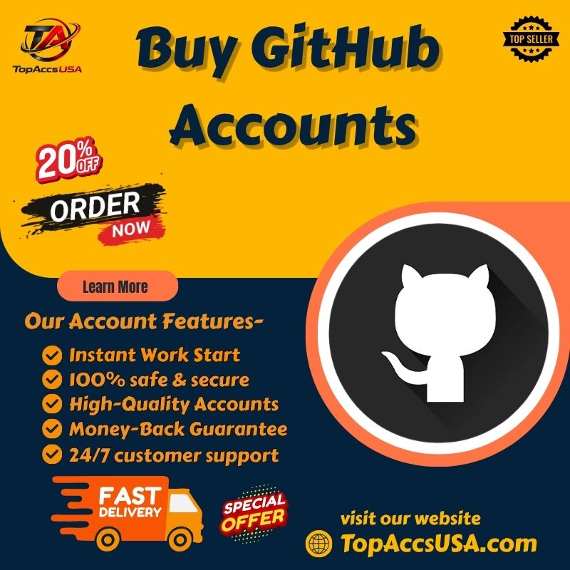 Buy GitHub Accounts | Verified & Trusted Sellers Online Shop