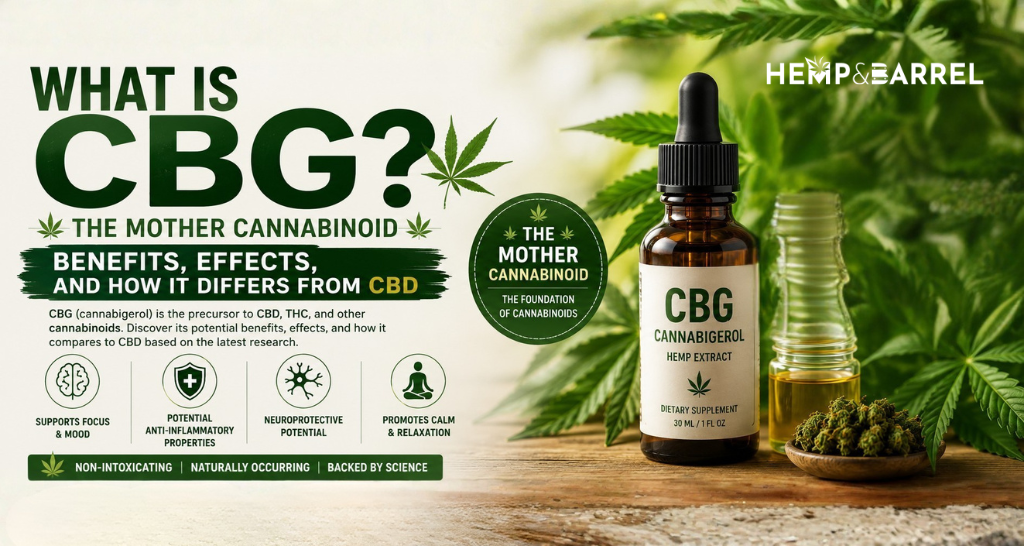 CBG Cannabinoid Guide: Benefits, Effects & CBD Comparison