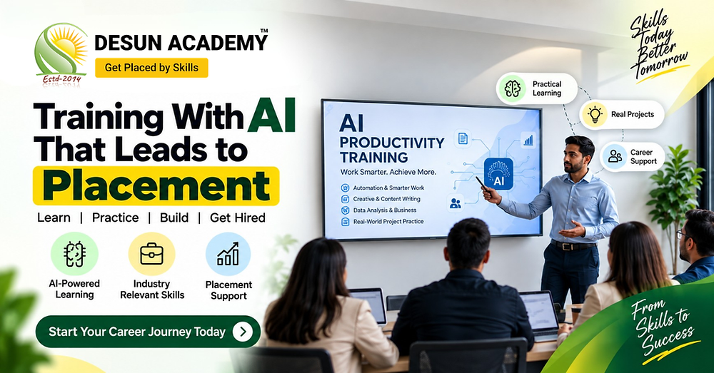 Digital Marketing Training & Placement with AI | Desun