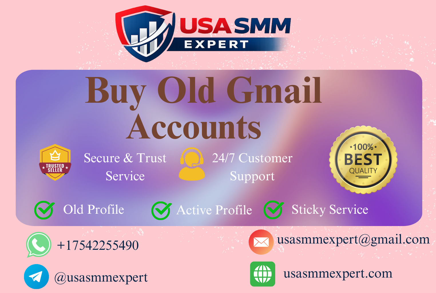 Buy Old Gmail Accounts - Buy Gmail Accounts