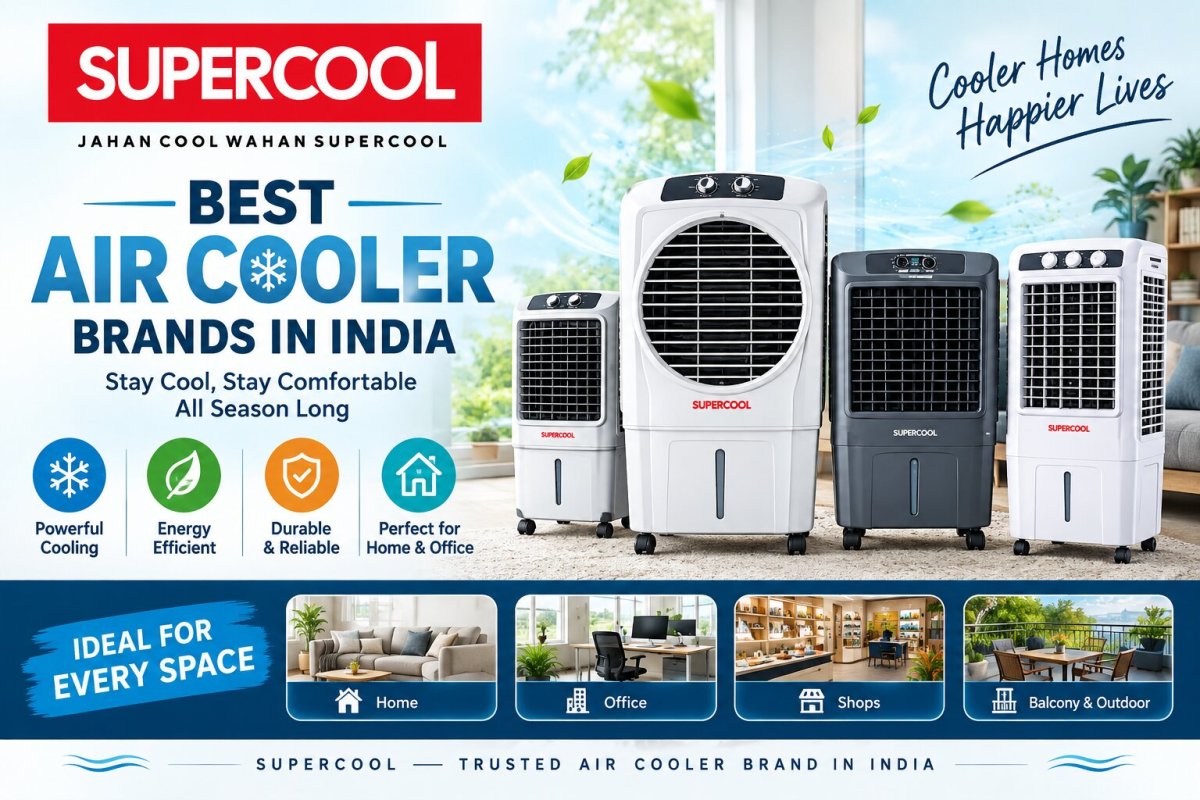 Best Air Cooler Brand in India for Powerful Cooling and Energy Efficiency – supercoolindia
