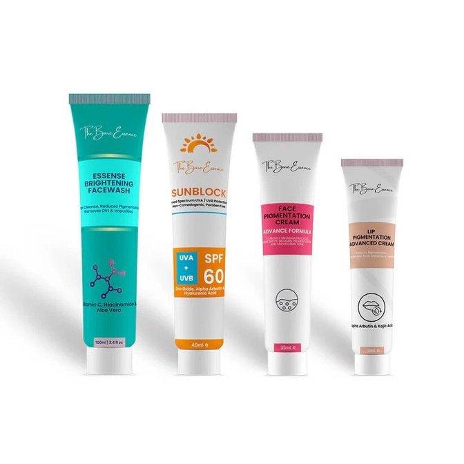 All Glow Pigmentation Bundle for Brighter Skin - The Bare Essence