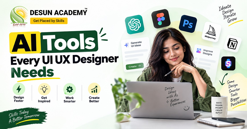 AI-Powered UI UX Courses in India: 6 Tools You'll Actually Use on the Job