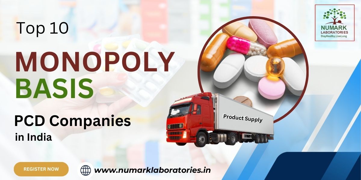 Top 10 monopoly basis PCD companies in India - Numark