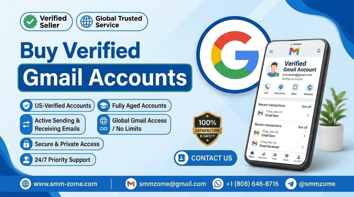 Buy Gmail Accounts - Secure & Verified Email… | smm-zome