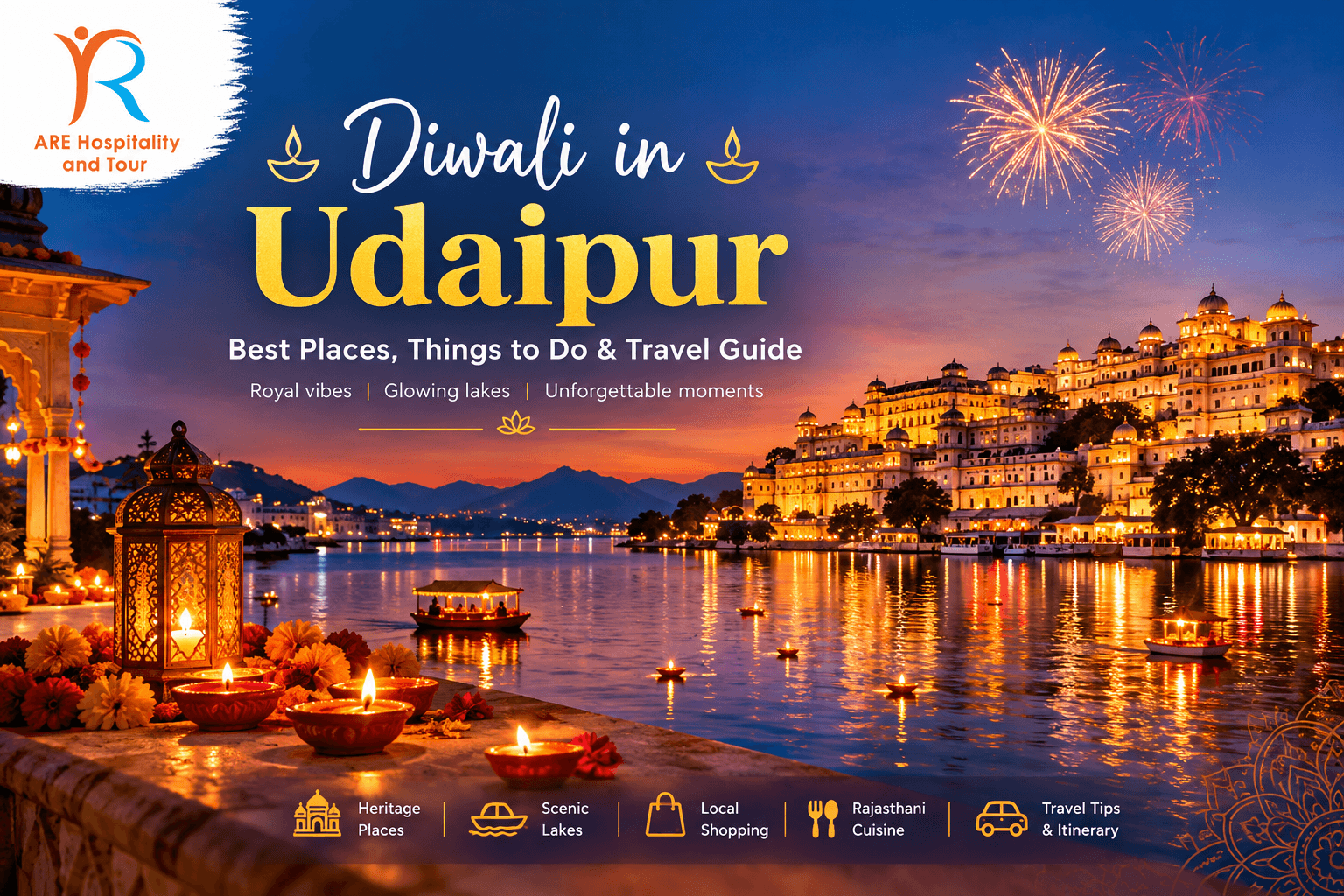 Diwali in Udaipur 2026- Best Places, Things to Do in Udaipur