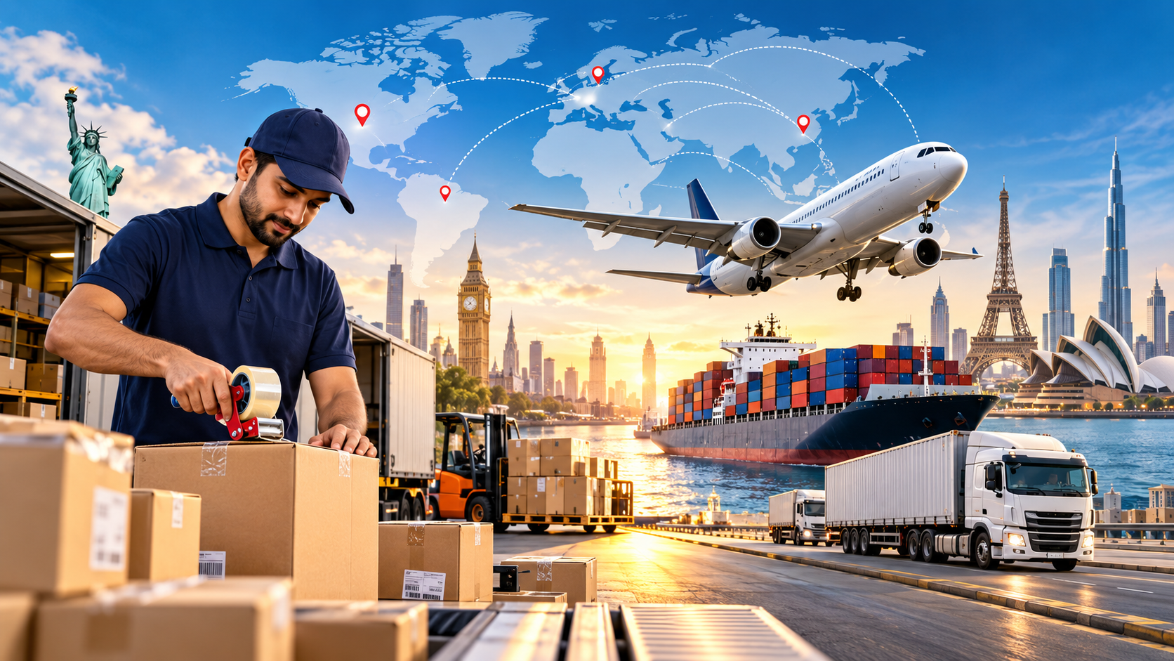 International Courier Services for Fast and Reliable Global Deliveries – transzoneofficial