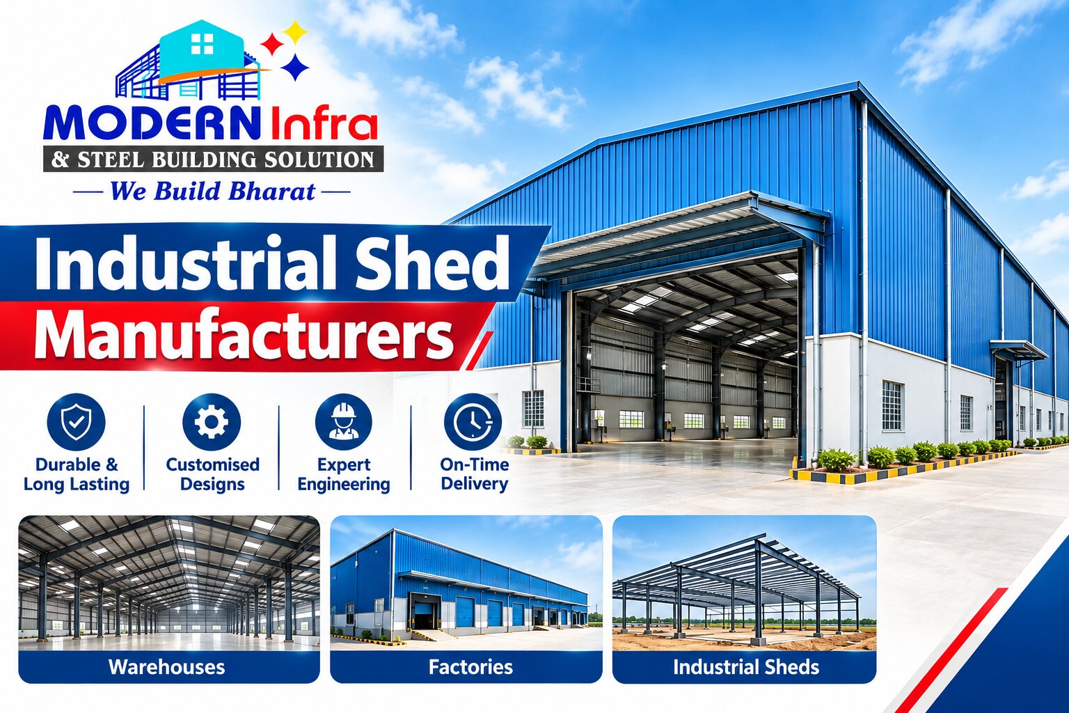 Top Industrial Shed Manufacturers & Suppliers in India