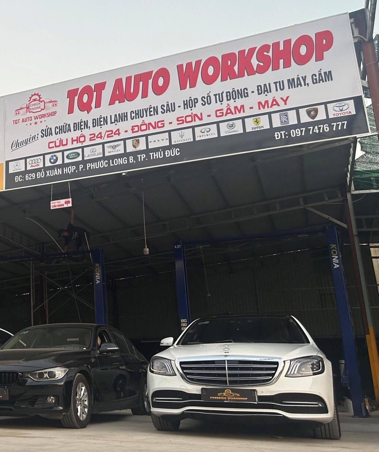 TQT Auto Workshop | Gara sửa chữa & bảo dưỡng ô tô tại TPHCM
