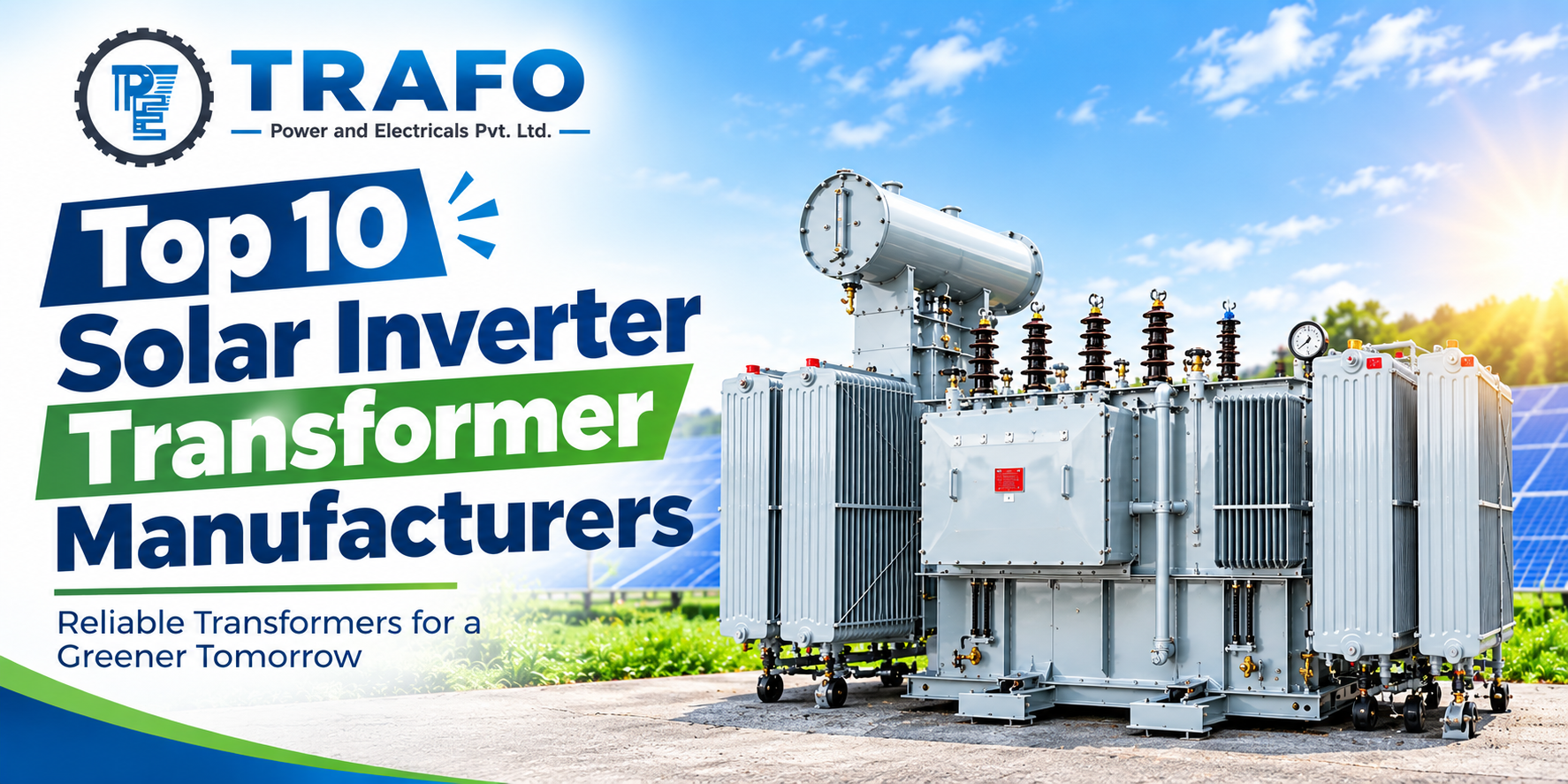 Top 10 Solar Inverter Transformer Manufacturers Company in India